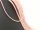 Perlmutt Strang - rund 3 mm rosa schimmernd, Länge 39 cm /5136