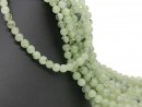 Green garnet strand - spheres 8 mm colored green, length...