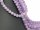 Boules damétrine violettes percées
