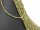 Grüner Granat Strang - facettierte Rondelle 3x4 mm moosgrün, Länge 38,5 cm /5113