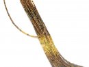 Pierced, mixed gemstones for jewellery