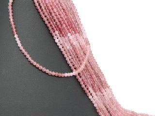 Pierced, mixed gemstones for jewellery