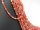 Cordon - Cornaline, pépites 5x6 rouge, longueur 38,5 cm /3844