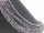 Cordon d´Amétrine - boules à facettes 2,5 mm violet clair gris, longueur 40cm /2385