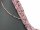 Tourmaline strand - faceted spheres 3 mm multicolor pink, length 37.5 cm /4059