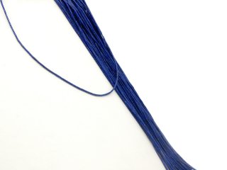 Cordon - Lapis, 1mm, cylindres bleus, 35 cm /2715