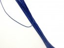Cordon - Lapis, 1mm, cylindres bleus, 35 cm /2715