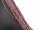 Spinell Strang - facettierte Kugeln 2 mm rosa rot, Länge 39 cm /3936