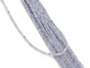 Tanzanite strand - faceted spheres 2 mm lilac, 38.5 cm /2988