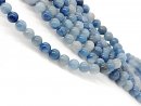 Aventurine strand - spheres 9 mm blue, length 39 cm /4860