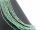 Cordon - Chrysoprase, boules à facettes 2,5mm vert écume, longueur 38cm /3956