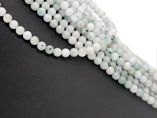 Perles de jaspe colorées et percées