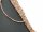 Cordon - Pierre de lune, disques à facettes 3x4mm tricolore, 39cm /2294