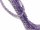 Amethyst strand - round 8 mm cloudy violet, length 39 cm /1806