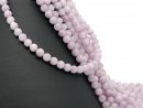 Pastel coloured Kunzit beads