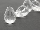 Faceted Rock Crystal Drop