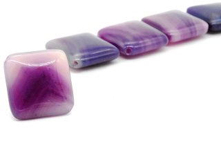 violet agate slice