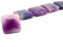 violet agate slice