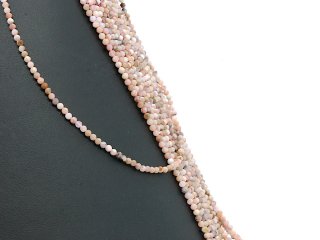 Small pink opal spheres