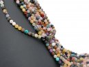 Mixed, colourful gemstones