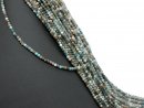Sparkling multicolored apatite beads