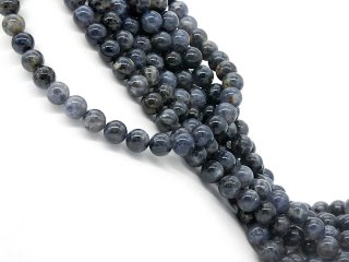 Large Iolite Gemstone Beads