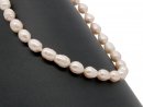 Baroque, pinkish, loose cultured pearls with drill hole