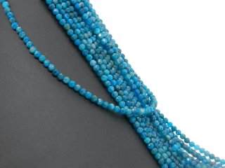 Boules dapatite bleues scintillantes