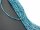 Rondelles dapatite scintillantes en bleu
