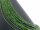 Petits cubes de diopside percés en vert