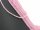 pink-coloured, pierced, faceted agate rondelle