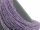 Funkelnde, durchbohrte Amethystwürfel