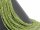 Grüne, durchbohrte, facettierte Peridotwürfel