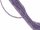 Faceted, pierced amethyst beads