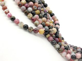 Tourmaline beads in Multicolor