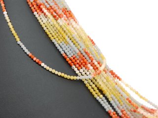 Pierres précieuses mélangées et colorées