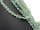 Green, pierced aventurine hearts