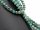 Perles de turquoise percées bleu-vert