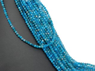 Boules dapatite bleues scintillantes