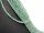 Green, faceted, pierced aventurine discs
