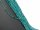 Faceted, small chrysocolla beads