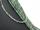 Turquoise-coloured, patterned, pierced turquoise discs in...