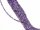 Durchbohrte, lila Amethyste mit Facetten