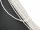 Faceted, white, pierced moonstone beads
