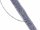 Blue, pierced iolite gemstone beads