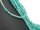 Perles damazonite facettées, bleues glacées et percées