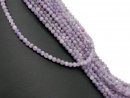 Pierres précieuses lilas percées en...