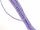 Pierced, purple, faceted zircon beads