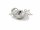 Foldable precious metal magnetic clasp for Y-chains - 20x25 mm /R115