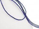 Pierced Lapis Cylinder in Blue